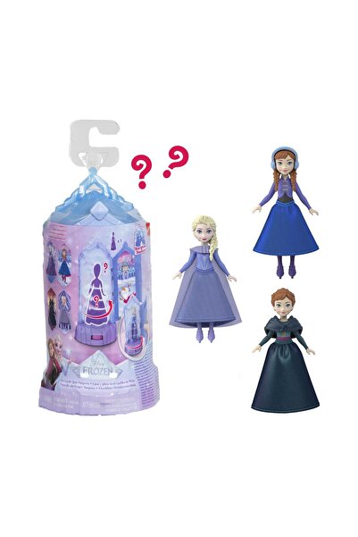 mattel Disney Frozen Castel de Gheață Surpriză Rotativă Păpușă Mini Aleatorie...