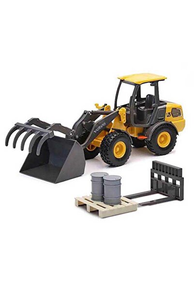 speedcar Μεταλλικός Τροχοφόρος Φορτωτής Volvo με Αξεσουάρ (40729)