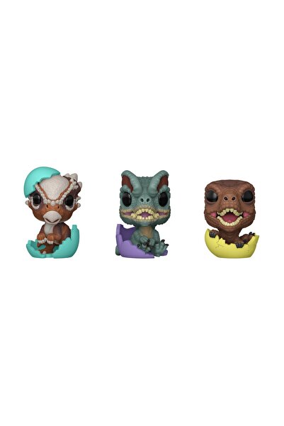 Funko Pocket Pop! Jurassic World Ελατηριωτοί Δεινόσαυροι 3 τεμάχια