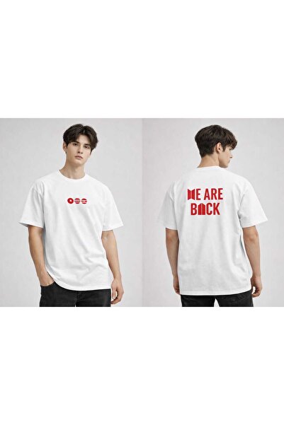 PAVRO Μπλουζάκι Oversize με στάμπα Arirang World Tour BTS