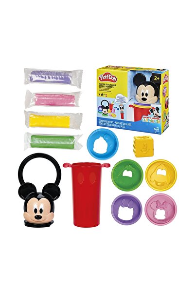 Hasbro Play-Doh Disney Jr Μίκυ Μάους Κλαμπχάουζ Χαρούμενα Στοιβαζόμενα (G2322)