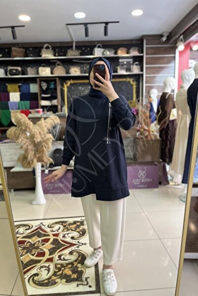 HUMEYRA Zipper Detailed Sweat