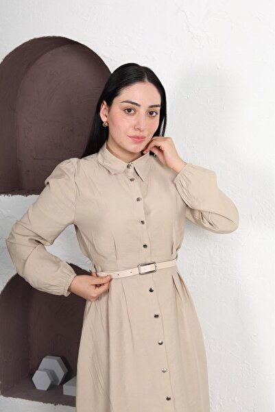 Moda Krash ΚΑΛΟΚΑΙΡΙΝΟ ΦΟΡΕΜΑ ΑΠΟ ΥΦΑΣΜΑ MODAL ΜΕ ΚΟΥΜΠΙΑ ΣΕ ΟΛΟ ΤΟ ΜΗΚΟ