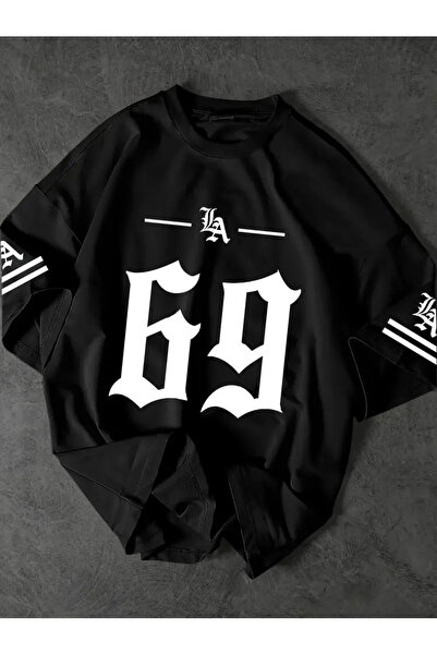 Gadali Unisex LA 69' Μπλουζάκι με στάμπα