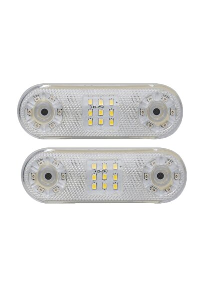 ERK 2x Γενικής χρήσης φως πλευρικής σήμανσης LED 12–24V ALBA