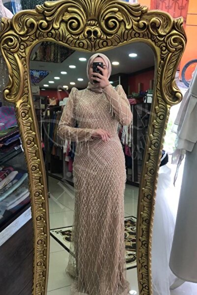 HUMEYRA Saçaklı Abiye