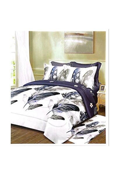 Pucioasa desing TERRA RELAX Σετ Κλινοσκεπασμάτων Διπλού Κρεβατιού, 6 Τεμάχια,...