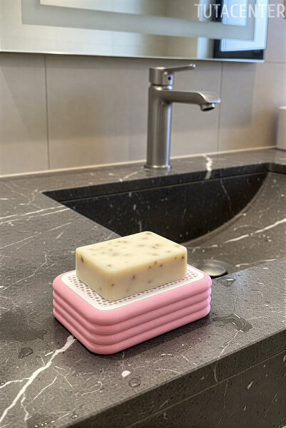 TUTACENTER Δοχείο στερεού σαπουνιού Πλαστικό δοχείο σαπουνιού μπάνιου Πρακτικ...