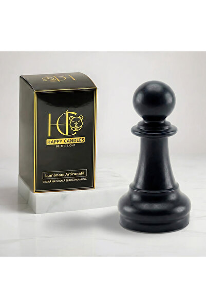 Happy Candles Decorative beeswax candle, Chess Pawn