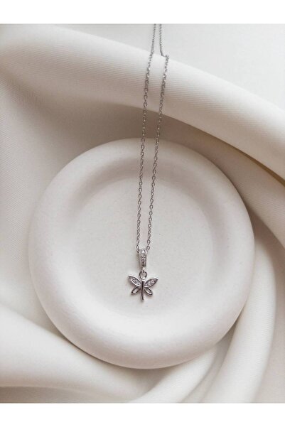 Minne Jewelry-Accessory Yusufçuk Kolye - Gümüş Renk Yusufçuk Kolye - Çelik Yu...
