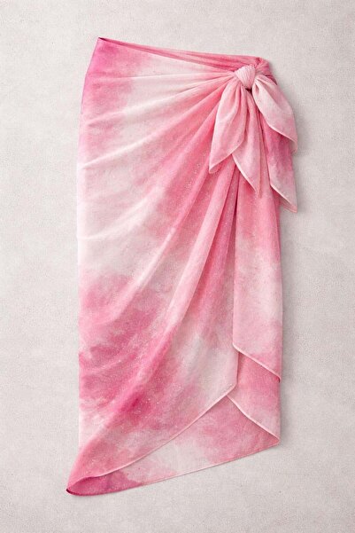 Venus Design Σάλι-φουλάρι με σχέδια από φύλλα