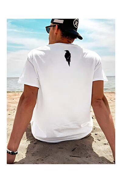 AEMİ Unisex Karga Oversize Crew Neck T-Shirt