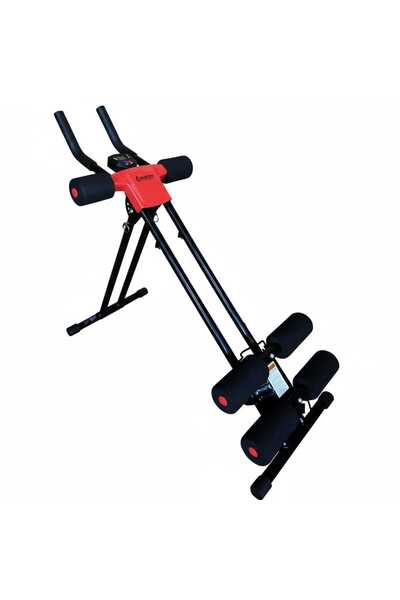 Grandia Aparat de fitness abdominal vertical, 5 nivele de intensitate, cadru ...