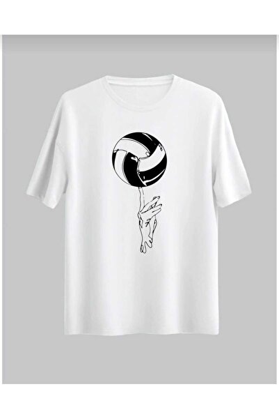 DİVİN Cute Modeli New Season Printed Fabric Oversize Tshirt