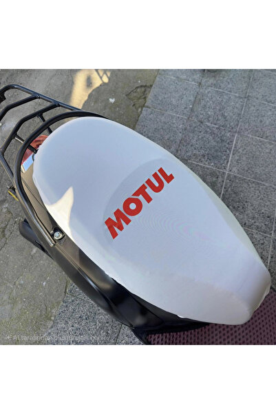 şimika tuning tuningmarketim Motul White Combed Cotton Motorcycle Seat Cover ...