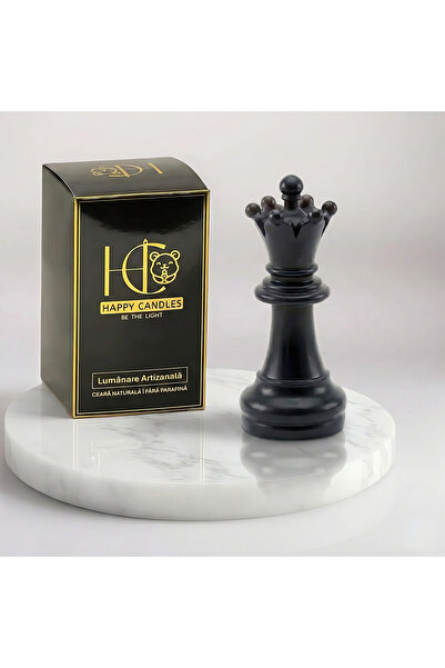 Happy Candles Decorative beeswax candle, Chess Queen