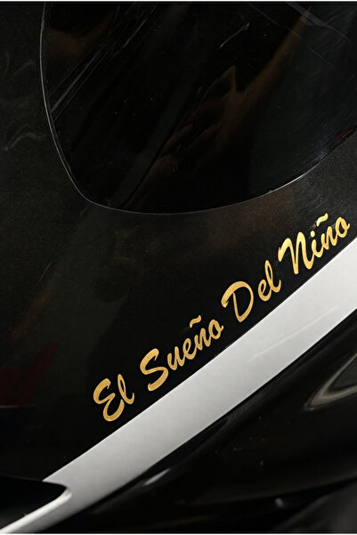 UAStudio El Sueño Del Niño sticker gold 15*2.5 ölçü