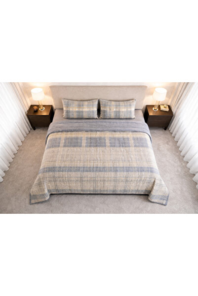 Zarif Home Καλοκαιρινό Σετ Ύπνου - Σετ Κάλυμμα Κρεβατιού King Size (Μεγάλο Μέ...