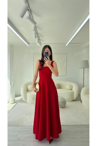 LUUNA STORE ΦΟΡΕΜΑ ΜΕ ΚΟΚΚΙΝΕΣ ΛΕΠΤΟΜΕΡΕΙΕΣ ΚΟΡΔΩΝΩΣΕΩΝ