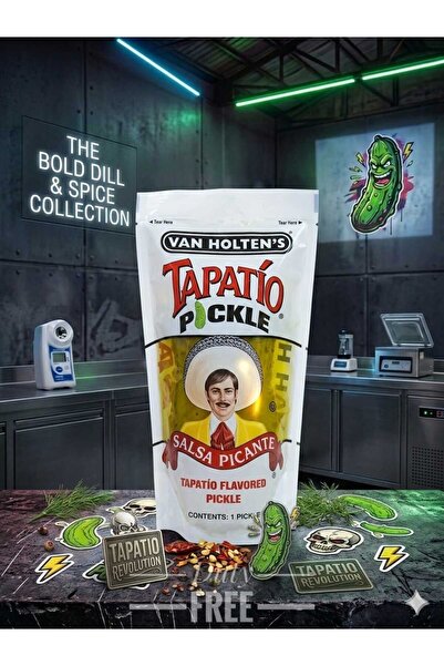 hijazigroup Van Holten's Tapatío Flavored Pickle-in-a-Pouch 200 gr