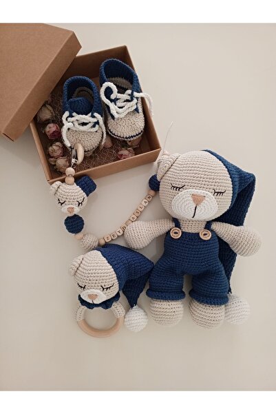 BABYBOUTİQUEHOUSE Amigurumi uykucu 4lü set