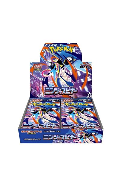 Pokemon Company بوكيمون تي سي جي صندوق تعزيز نينجا سبينر الياباني