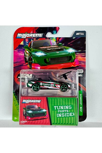 Majorette Majorete Deluxe JDM Legends Honda S2000 Model Araba