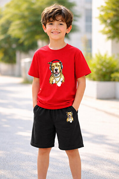 LORVEX Σετ μπλουζάκι και σορτς για αγόρια και κορίτσια, 100% βαμβάκι, καλοκαι...