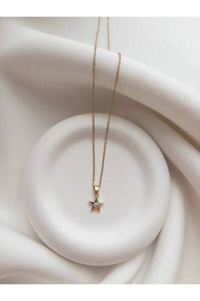 Minne Jewelry-Accessory قلادة على شكل نجمة - قلادة نجمة من الفولاذ - قلادة نج...