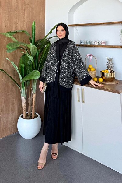 Hazamoda Σετ φούστας Efsun σε μαύρο χρώμα