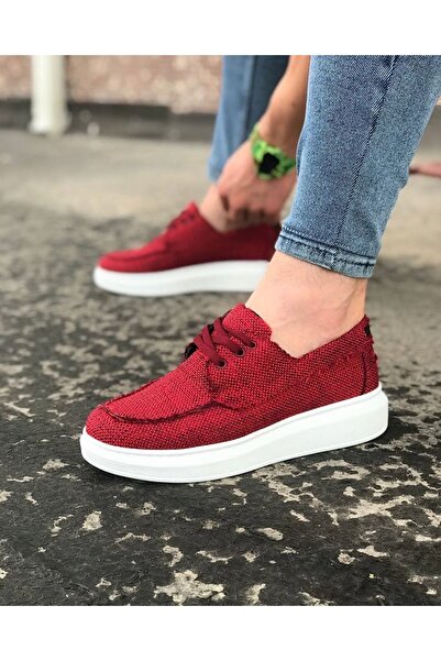 Wagoon WG503 Claret Red Pantofi casual pentru bărbați - Claret Red 42