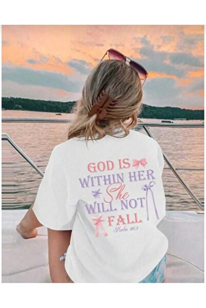 ZEMLİYA T-Shirt - Λευκό - Oversize