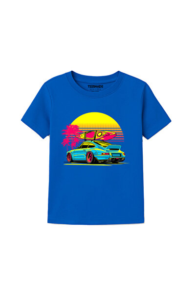 Yoo Street Tokyo Cars T-Shirt for Unisex Kids – 100% Cotton Multiple Colors –...