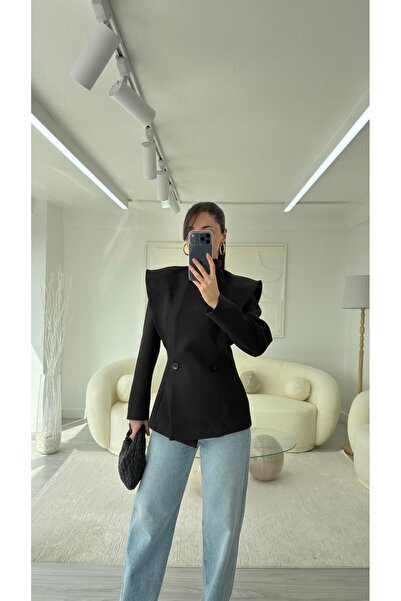 LUUNA STORE Black Design Jacket