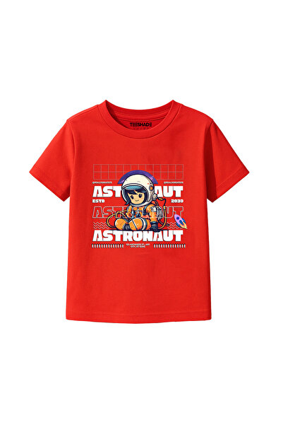 Yoo Street Rocket Man Astronaut T-Shirt for Unisex Kids – 100% Cotton Multipl...