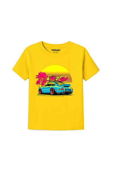 Yoo Street Tokyo Cars T-Shirt for Unisex Kids – 100% Cotton Multiple Colors –...