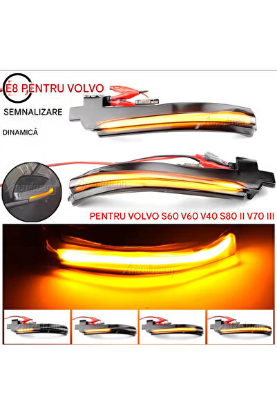 CerCip Δυναμικά φλας καθρέφτη VOLVO V40, V60, S60, S80, V70