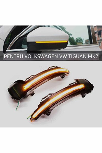 CerCip Semnalizatoare dinamice oglindă VOLKSWAGEN Tiguan Mk2 2017-2021, VW Touareg MK3 2019