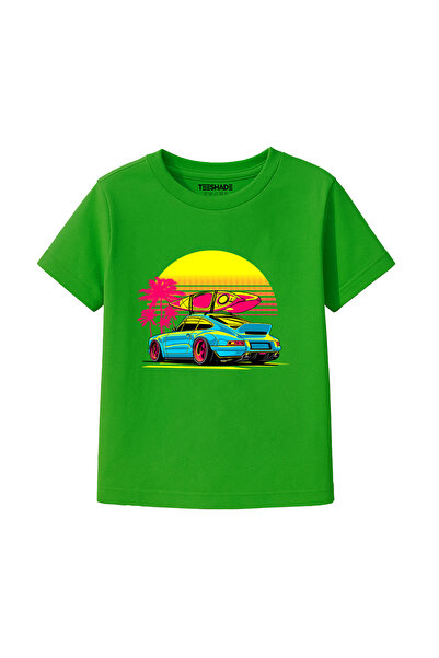 Yoo Street Tokyo Cars T-Shirt for Unisex Kids – 100% Cotton Multiple Colors –...