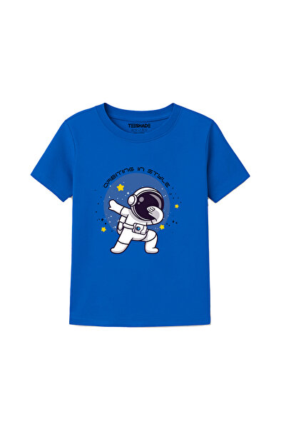 Yoo Street Little Astronaut T-Shirt for Unisex Kids – 100% Cotton Multiple Co...