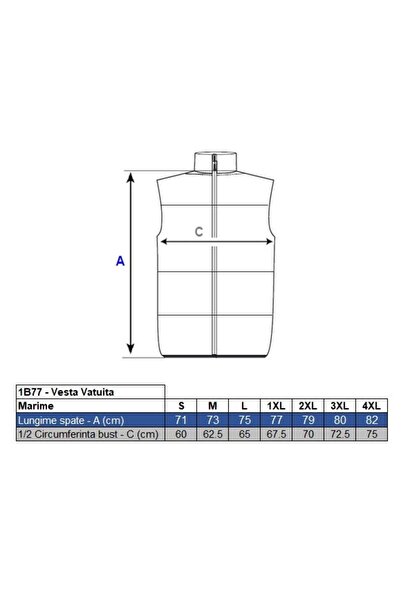 Renania Vesta MAYA, 3XL, bleumarin VM1