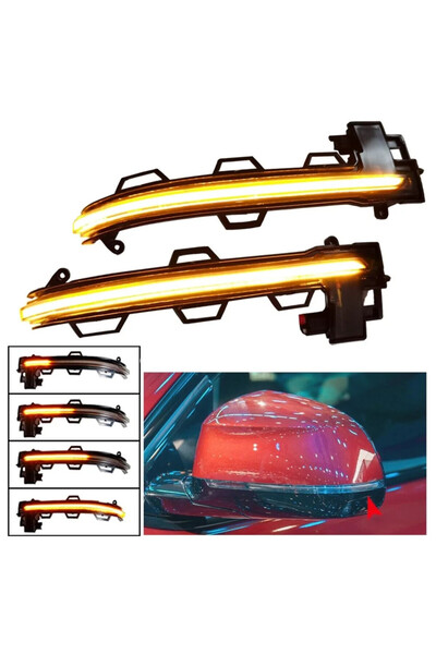 CerCip Δυναμικά Φλας Καθρέφτη BMW X3, X4, X5, X6, X7 2018-2020