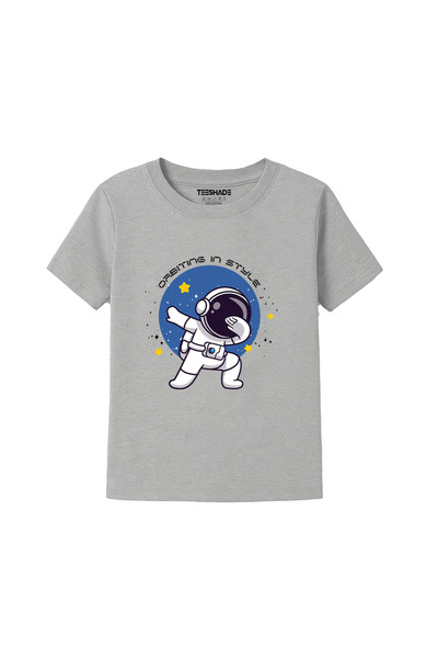 Yoo Street Little Astronaut T-Shirt for Unisex Kids – 100% Cotton Multiple Co...
