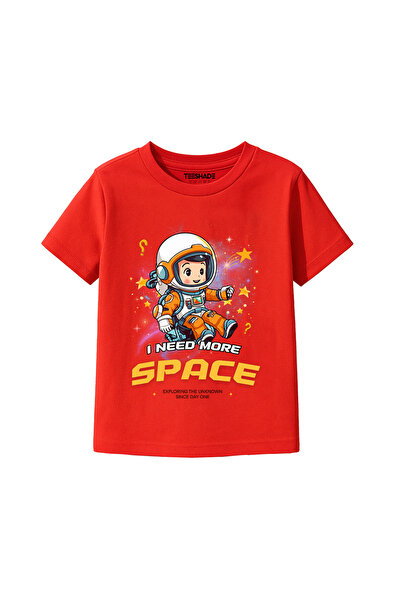 Yoo Street I Need More Space T-Shirt for Unisex Kids – 100% Cotton Multiple C...