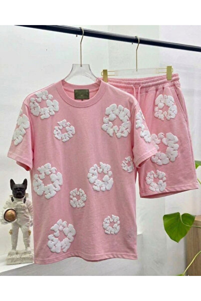 CLASSY.MODA Άνετο Unisex Σετ με Αστικό Σχέδιο Αντίθεσης – Καθημερινό Κομψό Συ...