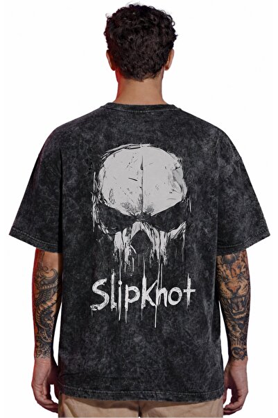 SEVBANO Dizajn Slipknot rok metal muzičkog benda, unisex majica sa leđnim pri...