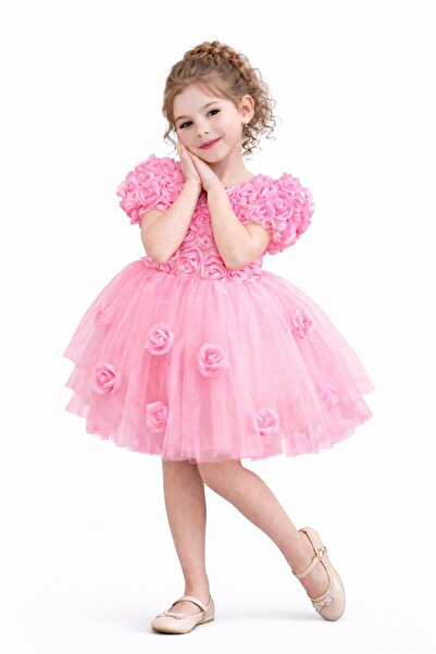 BEGONYA BEBECE KIDS Παιδικά βραδινά φορέματα νυφικά για πάρτι γάμου, πάρτι χο...