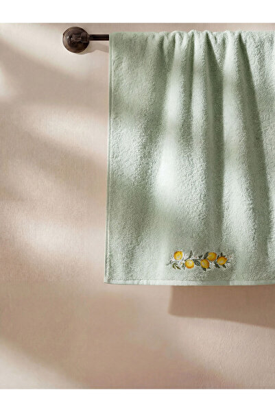 LC Waikiki Nevavm Flower Embroidered Face Towel 50X80 cm