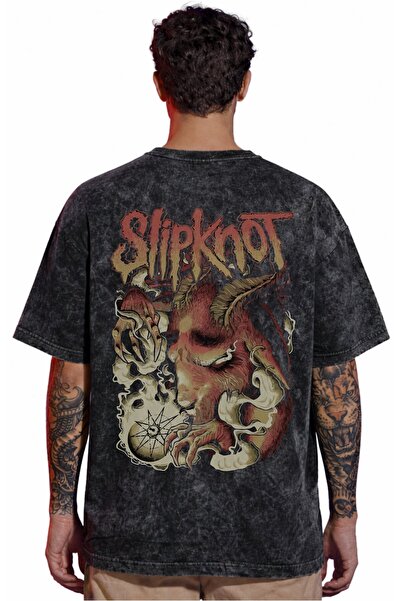 SEVBANO Dizajn Slipknot rok metal muzičkog benda, unisex majica sa leđnim pri...