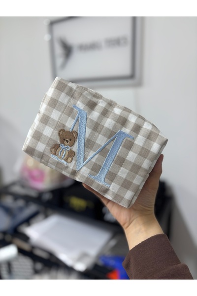 Pearl Teks Ayıcık nakışlı düzenleyici çanta